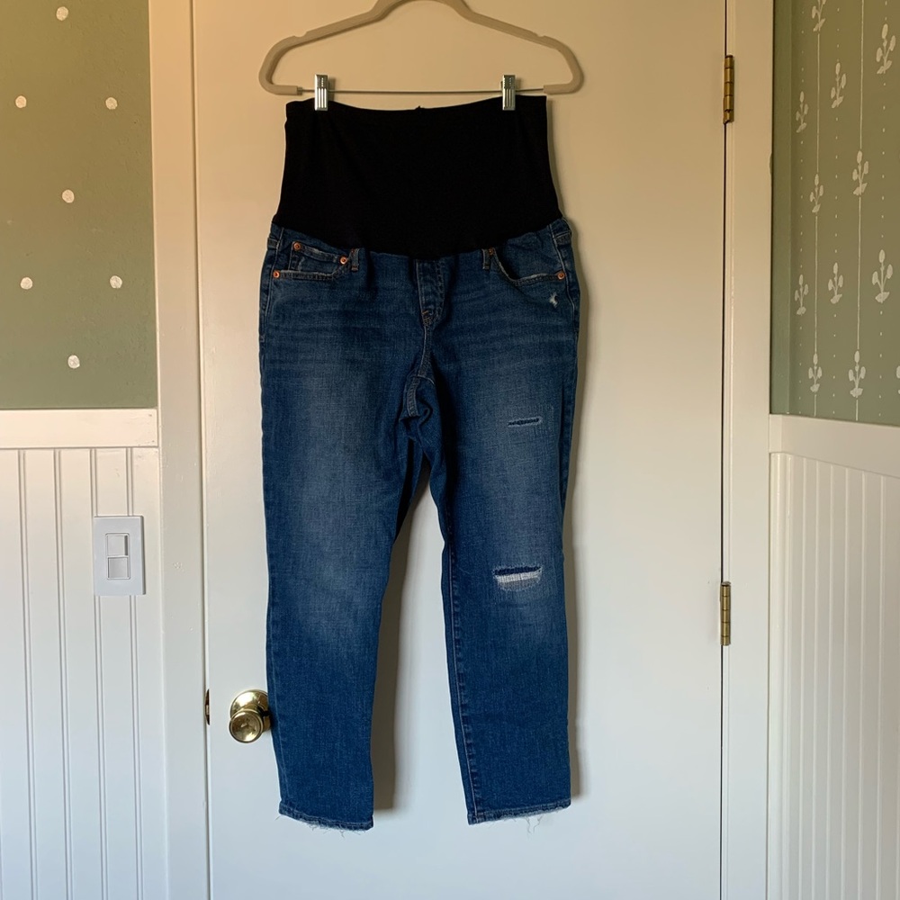 Gap full panel maternity jeans 16R